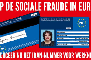 Stop sociale fraude in Europa: introduceer het IBAN-nummer voor werknemers