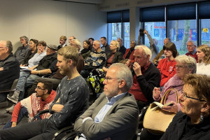 Volle zaal bij Internationaal: Onze sessie op de Politieke Ledenraad van de PvdA